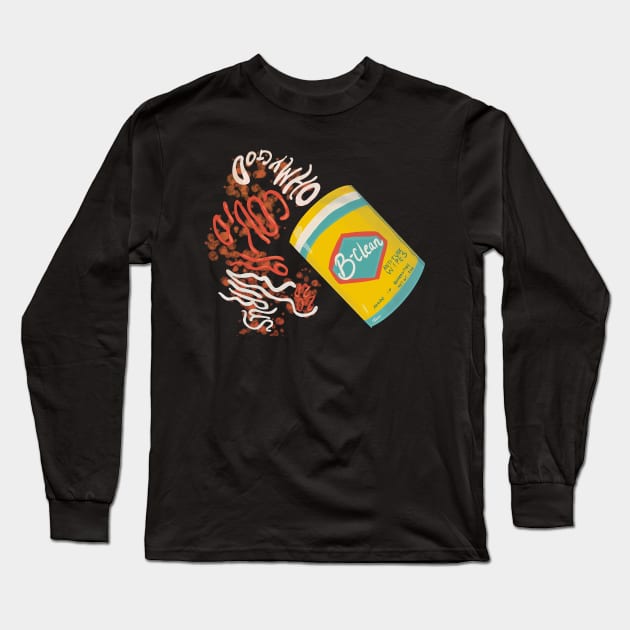 B-Clean Long Sleeve T-Shirt by Lhollowaydesign